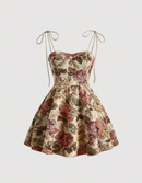 花柄キャミドレス 正面