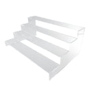 アクリルひな壇 4段 W300mm(クリア)