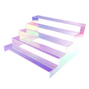 アクリルひな壇 5段 W300mm(オーロラ)