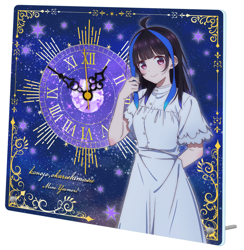 【彼女、お借りします】アクリル置時計