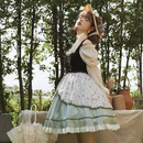 ビクトリア朝のスタイルのロリータドレス