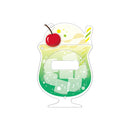 【ときメーク】推し色クリームソーダ　缶バッジフレーム