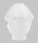 メッシュロングスカート　ホワイト