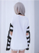 だぼっと可愛い正義Tシャツ　背面