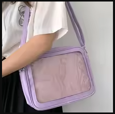 透明窓付きクロスボディバッグ 全5種