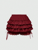 ラッフルヘム ショーツ