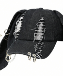 Y2Kラビットイヤーキャップ