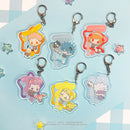 【呪術廻戦 】渋谷事変 × サンリオ キャラクターズ　 おなまえ入りアクリルキーホルダー