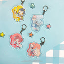 【呪術廻戦 】渋谷事変 × サンリオ キャラクターズ　 おなまえ入りアクリルキーホルダー