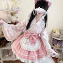 キュートで風になびくメイドドレス 全3種