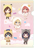 【彼女、お借りします】ぷちちょこクリアファイル