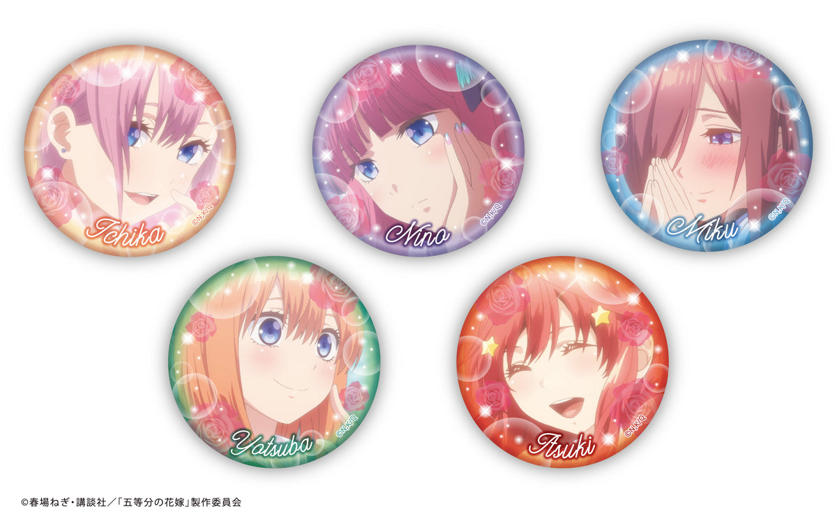 こはね　バッジ　50個 五等分の花嫁 缶バッジセット【ANIMAGICLUB】