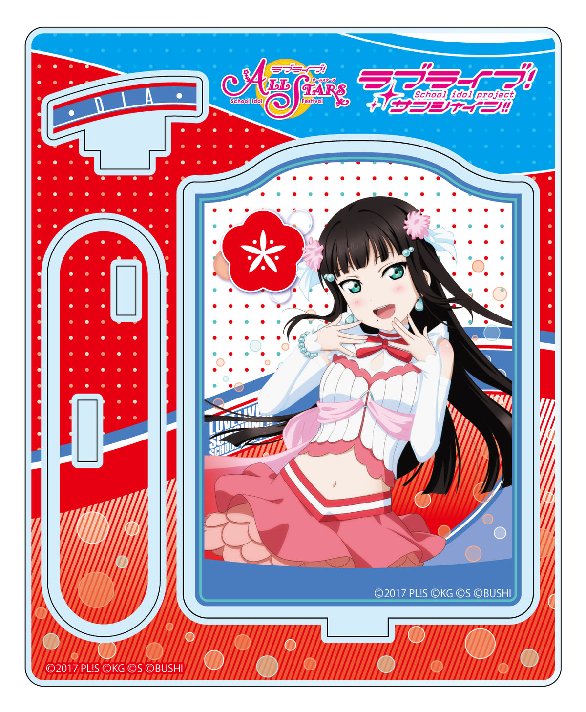 ラブライブ!サンシャイン!!　Aqours　アクリルスタンド　ゴスロリver. ラブライブ!サンシャイン!! アクリルスタンド Aqours ゴスロリver.