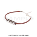 五等分の花嫁　ロンデル付きレザーコードブレスレット