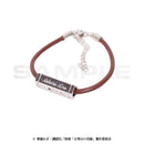 五等分の花嫁　ロンデル付きレザーコードブレスレット