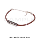 五等分の花嫁　ロンデル付きレザーコードブレスレット